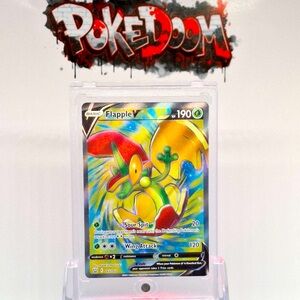 Pokemon Cards Game - Flapple V SR 071/070 S5I Single Strike Master Japanese
